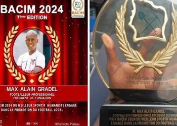 Max Gradel obtient un prix