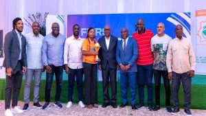 1XBET reçoit le trophée de la CAN 2023