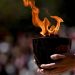 La flamme des Jeux Olympiques de Paris 2024