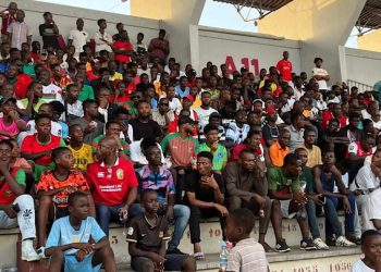 la ligue 2 qui a opposé l'ISCA à l'Africa Sport le vendredi 19 avril 2024 au stade de Marcory d’Abidjan