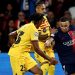 Kylian Mbappé contre le FC Barcelone le mercredi 10 avril 2024 en quart de finale de la Ligue des Champions