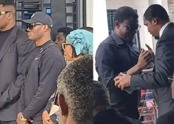 Samuel Eto’o aux obsèques du fils de Francis Ngannou