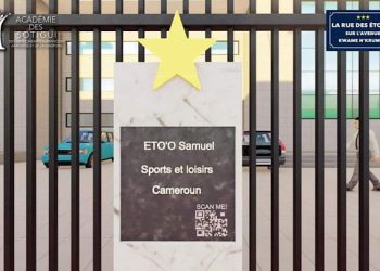 Samuel Eto’o honoré