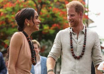 le prince Harry et son épouse Meghan