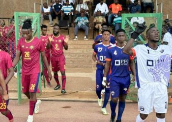 La rencontre entre Yamoussoukro FC et ISCA
