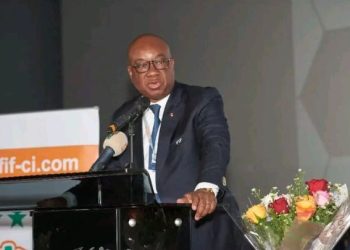 Le président de la Fédération ivoirienne de Football (FIF), Yacine Idriss Diallo