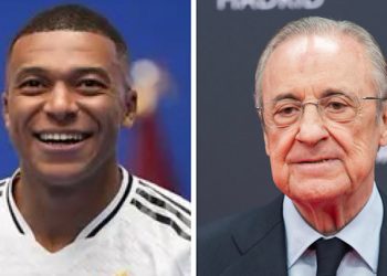 Mbappé et Florentino Pérez