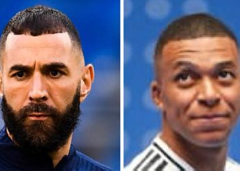 Karim Benzema et Kylian Mbappé