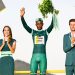 L’Érythréen Biniam Girmay a marqué l’histoire du cyclisme en devenant le premier Africain à remporter le prestigieux maillot vert du Tour de France