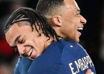 Kylian Mbappé et son frère Ethan