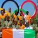 Le président du Parti Démocratique de Côte d’Ivoire (PDCI-RDA), Tidjane Thiam présent à Paris dans le cadre des Jeux olympiques (JO) 2024