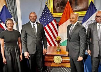 Un moment historique s’est déroulé ce lundi 19 août 2024 à New York, marquant la fin d’une mission ivoirienne aux États-Unis avec un symbole fort de reconnaissance internationale