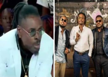 Prométhée Revolution Zouglou parle à Petit Denis