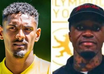 Sébastien Haller et Wilfried Zaha