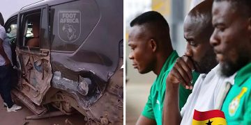 Otto Addo, entraîneur des Black Stars du Ghana, ainsi que ses adjoints John Paintsil et Fatau Dauda, ont été impliqués dans un grave accident de la route