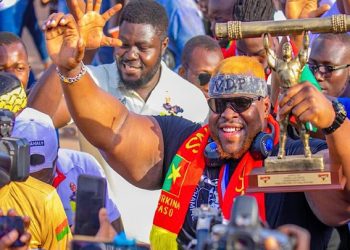 Le Burkinabè Iron Biby, sacré une nouvelle fois « homme le plus fort du monde »