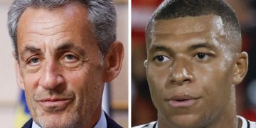 Nicolas Sarkozy et Kylian Mbappé