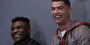 Cristiano Ronaldo et Francis Ngannou