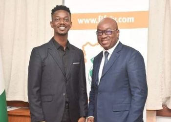 Jonathan Morrison, le concepteur du maracana « Tchin-Tchin 2022 », a été reçu en audience le 27 février 2023 par le Président de la Fédération Ivoirienne de Football (FIF), Yacine Idriss Diallo