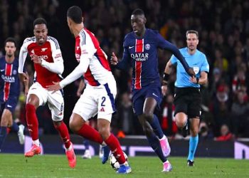 Le PSG prend une leçon douloureuse sur la pelouse d’Arsenal