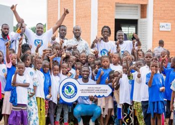 L’artiste musicien et businessman, Hugues Gouba dit, Huguo Boss a inauguré le samedi 5 octobre 2024 une école