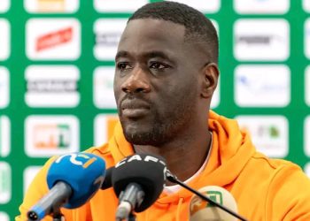 Ce jeudi 10 octobre 2024, au stade Laurent Pokou de San-Pedro, Émerse Faé, sélectionneur des Éléphants, a tenu une conférence de presse
