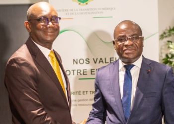 Le ministre de la Transition Numérique et de la Digitalisation, Kalil Konate a animé un point de presse le jeudi 10 octobre 2024 à l’immeuble Postel 2001, au Plateau, à Abidjan