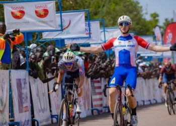 Le cycliste russe Anton Popov a décroché sa deuxième victoire consécutive au Tour international du Faso en remportant la 4e étape le 28 octobre 2024 reliant Réo à Boromo