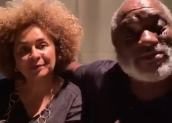 Caroline Lougah et Serge Bilé