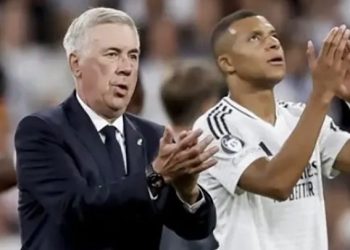 Ancelotti et Mbappé