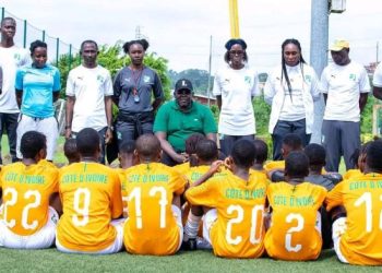 Les sélections U15 garçons et filles de Côte d’Ivoire