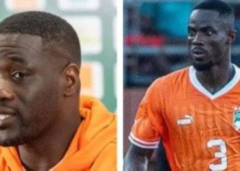 Emerse Faé et Eric Bailly