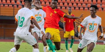 La sélection nationale locale de Côte d’Ivoire a dominé son homologue guinéenne sur le score de 4-1