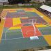 aire de jeu de Basketball