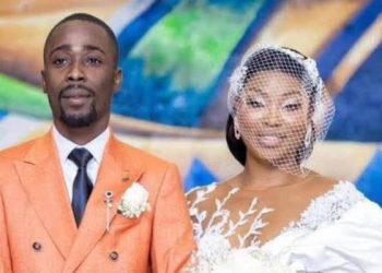 Roseline Layo et son époux