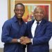 le ministre du Tourisme et des Loisirs, Siandou Fofana, a reçu l’ancien capitaine de l’équipe nationale de Côte d’Ivoire, Max-Alain Gradel