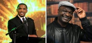 Samuel Eto’o et Roger Milla