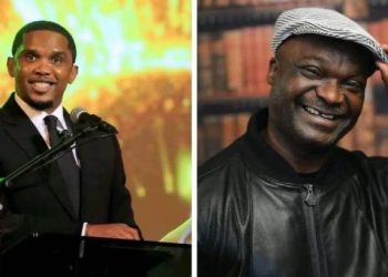 Samuel Eto’o et Roger Milla
