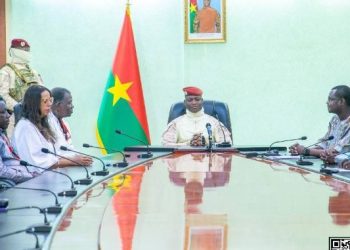 Le Président Ibrahim Traoré échange avec des cinéastes