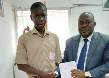 L’excellence scolaire a de nouveau été mise à l’honneur au lycée moderne de Gagnoa. Soro Zié Daouda, élève en classe de terminale D1
