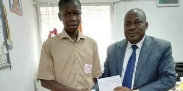 L’excellence scolaire a de nouveau été mise à l’honneur au lycée moderne de Gagnoa. Soro Zié Daouda, élève en classe de terminale D1
