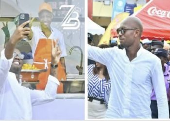 Zeinab Bancé et Didier Drogba