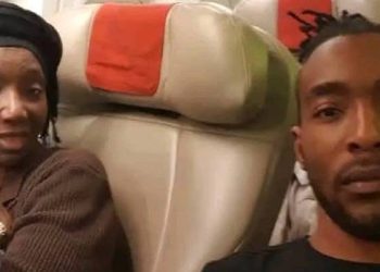 Tchaga et sa maman Aïcha Koné