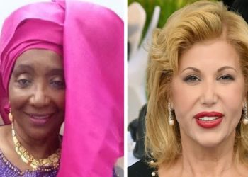 Aïcha Koné et la Première Dame Dominique Ouattara