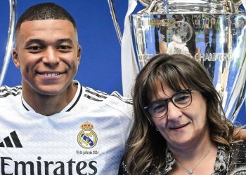 Mbappé et sa mère