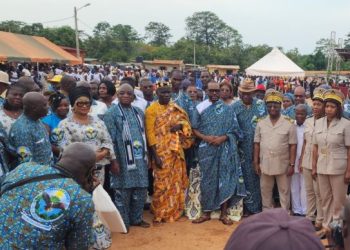 le journaliste et directeur général de presse André Silver Konan a été officiellement investi président de la Mutuelle de Développement de Bengassou (MUDEBENG)