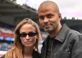 Tony Parker et Agathe Teyssier