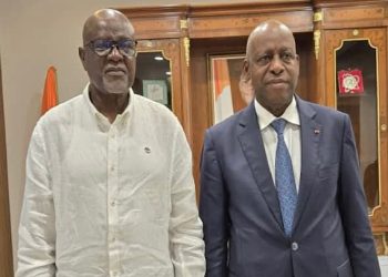 Ismaël Lô a été reçu ce jeudi 8 mai 2025 par Ally Coulibaly