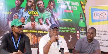 l’acte 2 du Concert sans frontières, prévu les 16 et 17 mai 2025 sur le terrain de Bogodogo à Ouagadougou