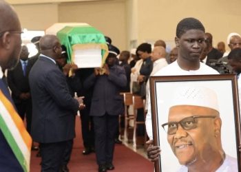 Levée de corps de Zoumana Bakayoko